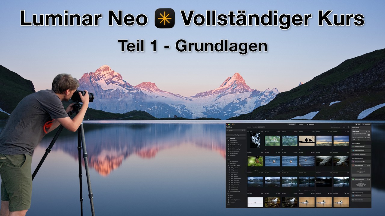 Luminar Neo Tutorial – Die wichtigsten Basisfunktionen und RAW-Bearbeitung (Teil 1)