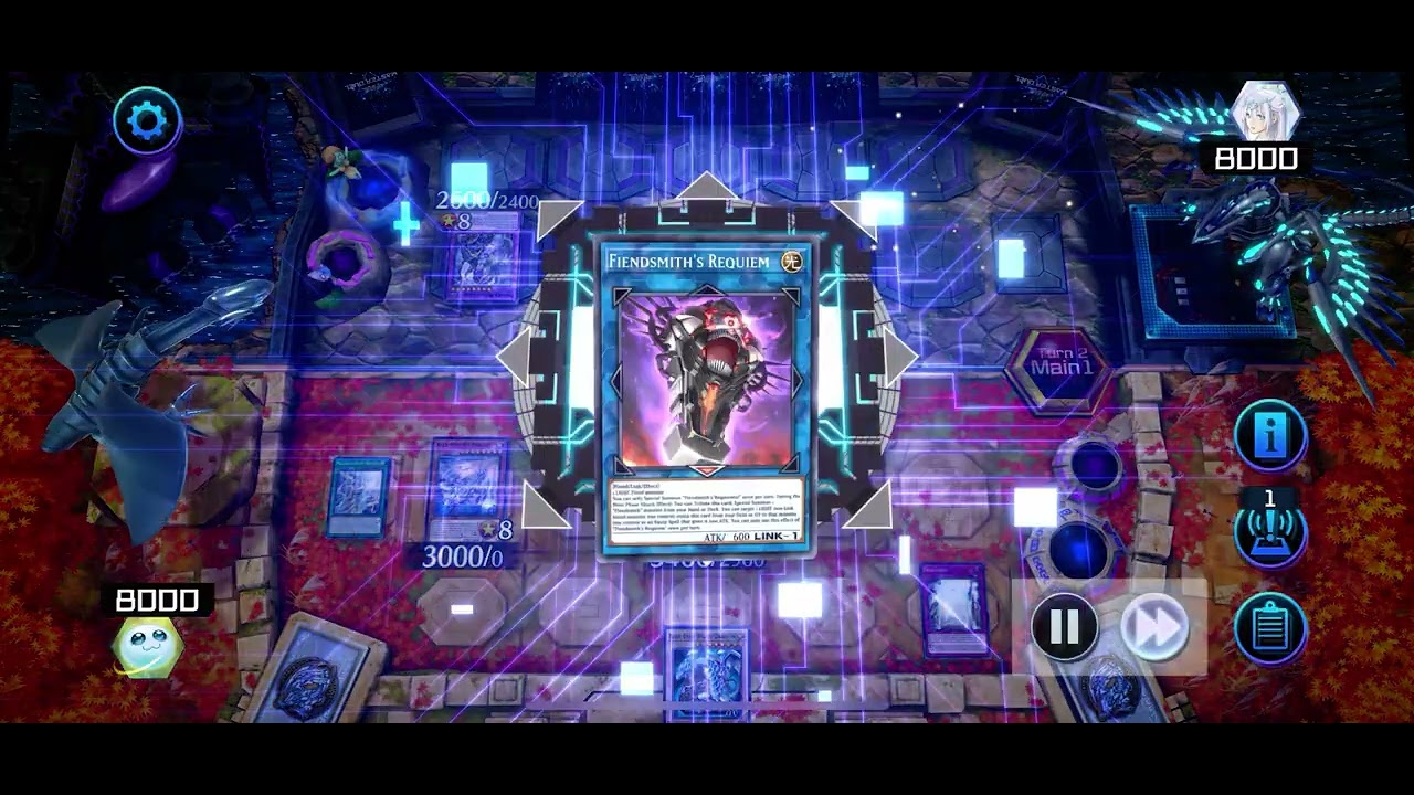 Blue eyes vs Fiendsmith Thunderdragon