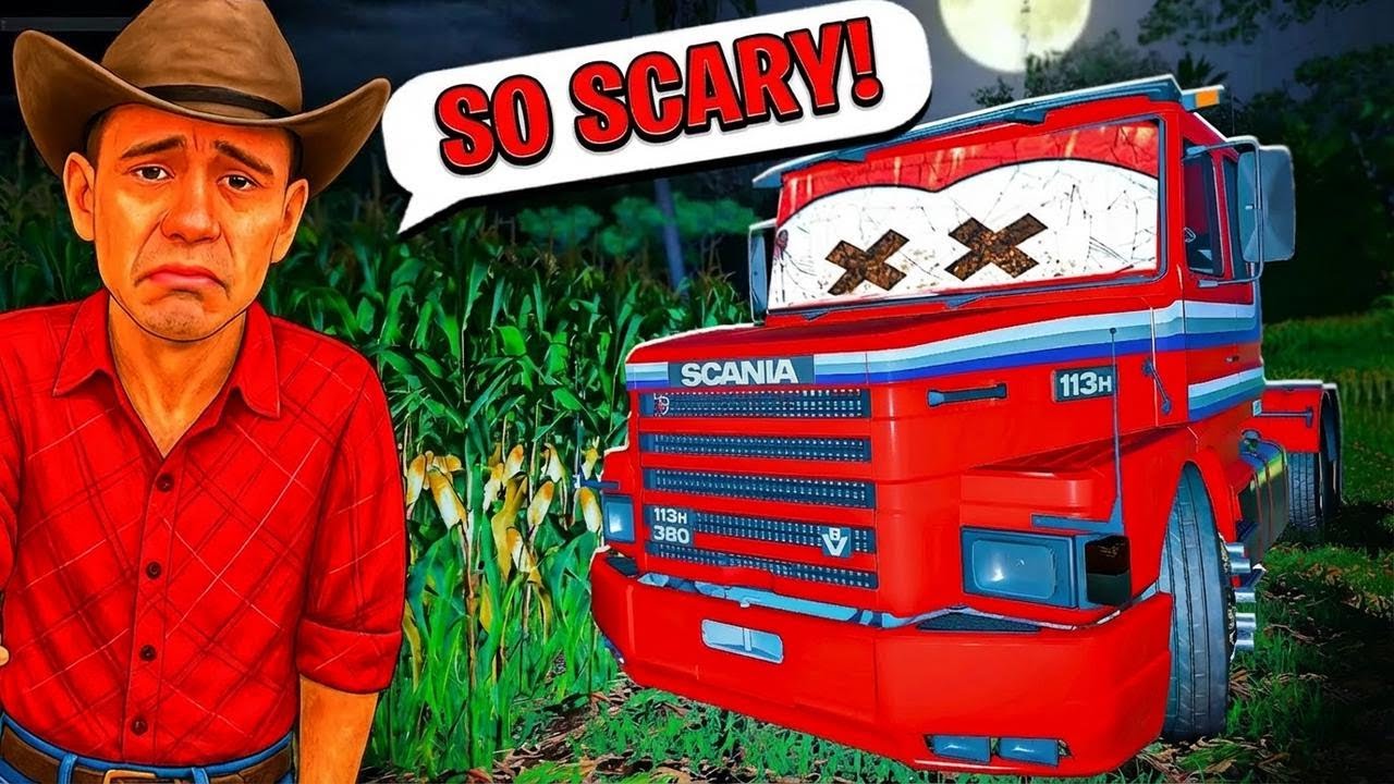 Found a Mysterious Truck in Cornfield Simulator