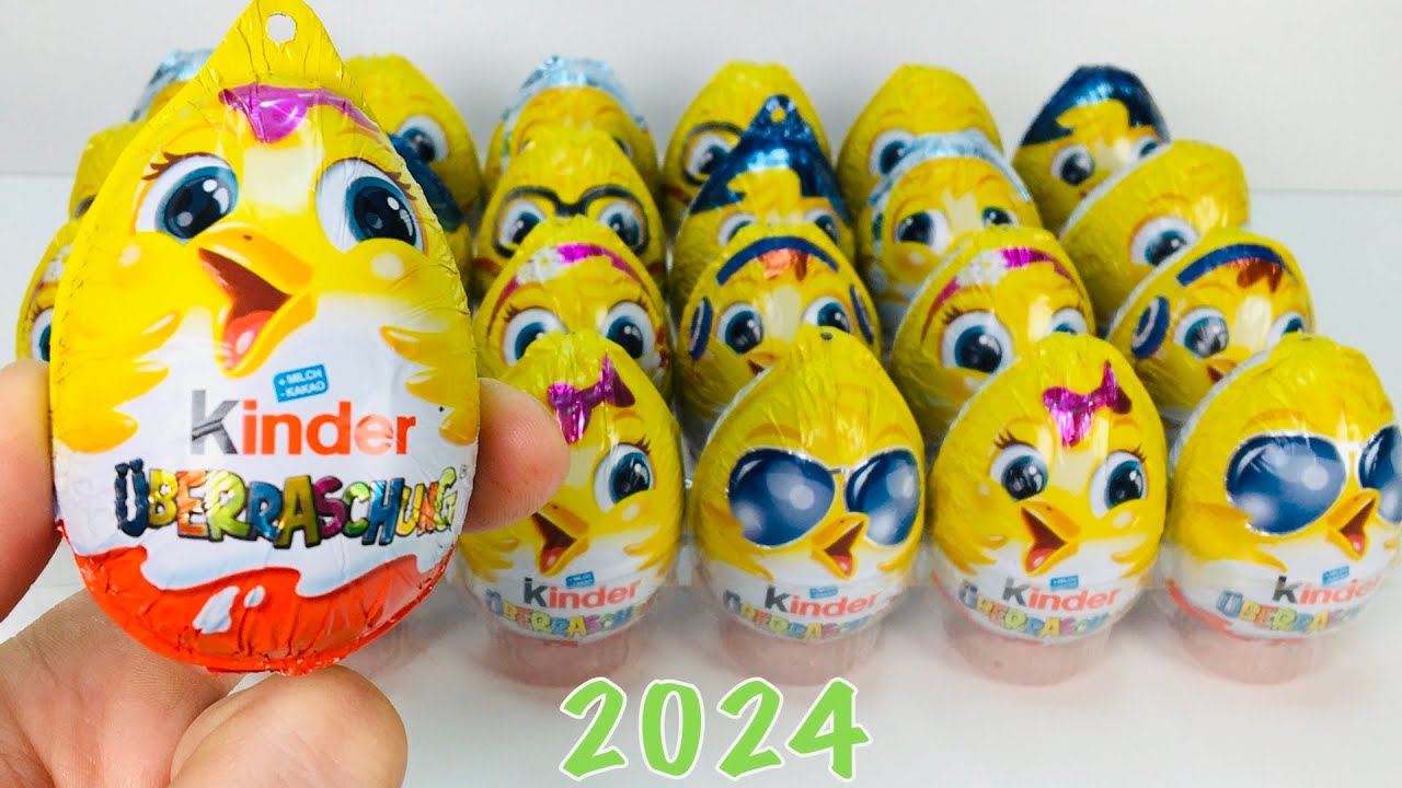 ВСЯ Пасхальная Коллекция Киндер Сюрприз 2024 | Kinder Überraschung OSTERN Komplett 2024 | Easter 24