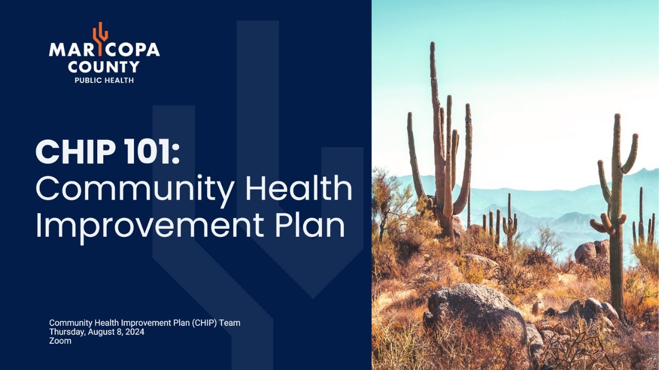 Community Health Improvement Plan (CHIP) 101 Webinar