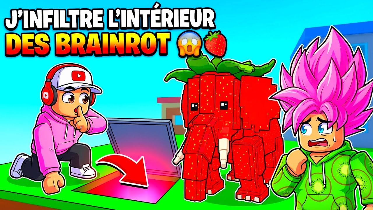 J'INFILTRE L'INTERIEUR DES BRAINROT SUR ROBLOX !
