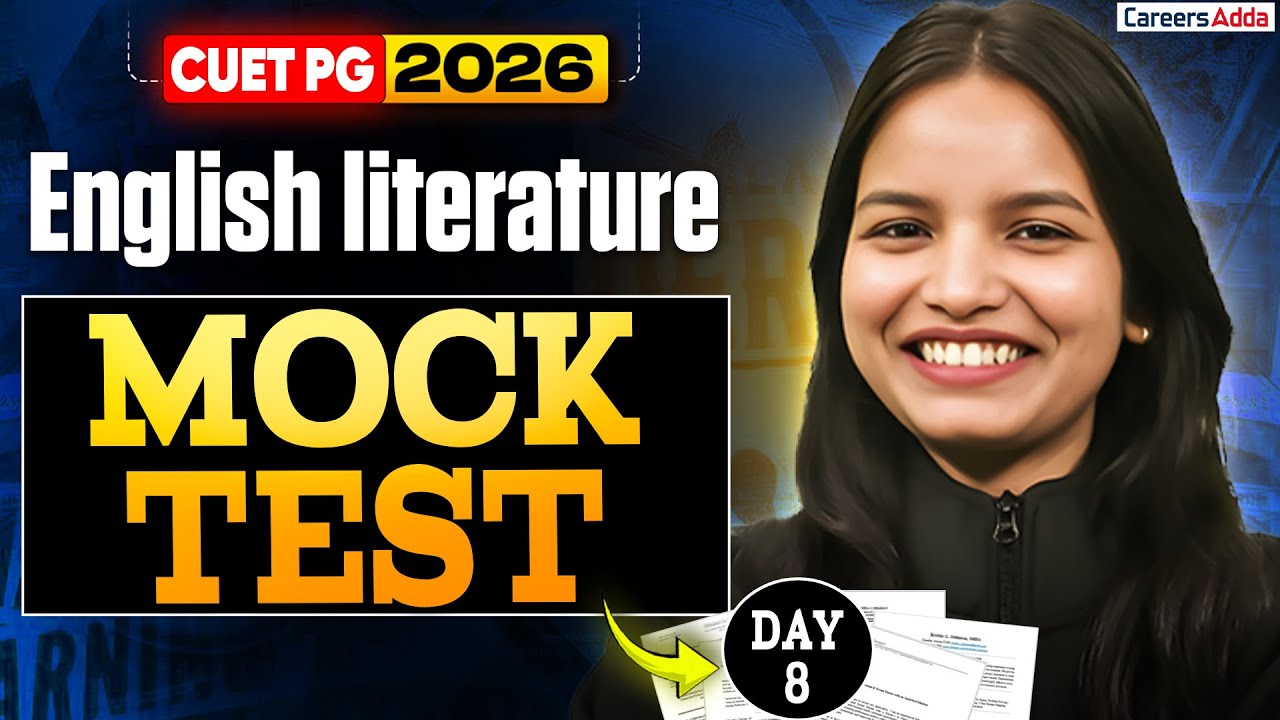 CUET PG 2026 English Literature Mock Test 🔥 | Important Questions Practice
