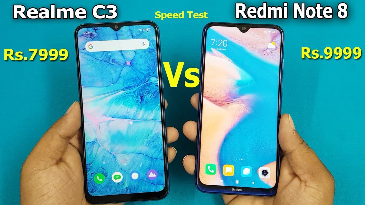 Realme C3 vs Redmi Note 8 Speed Test | Comparison || Antutu Benchmark Scores | Best.. ?