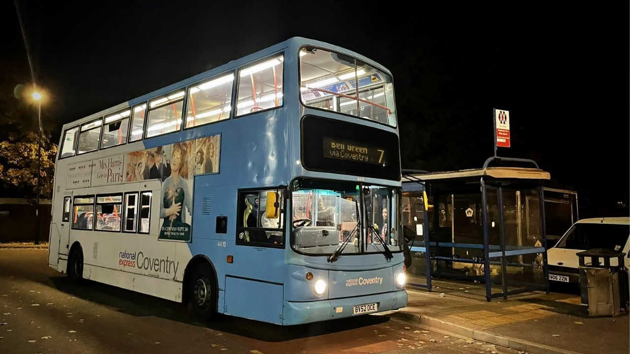 *Kickdowns/Withdrawn* National Express Coventry 4410 (BV52 OCE) Route 7