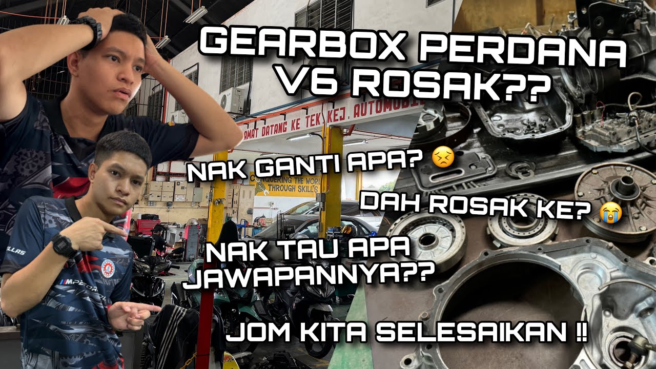 *MUDAH* INSPECTION/CHECK GEARBOX A/T PROTON PERDANA V6 (F4A232) *ROSAK?* *GANTI?* *KOMPONEN PENTING*