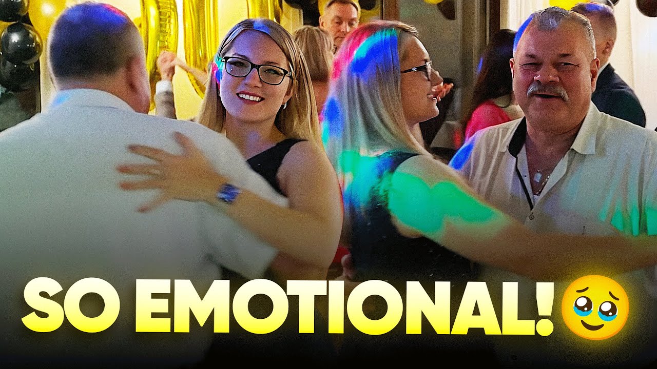 Cute Father-Daughter Dance at My Mother's 60th Birthday Party in Poland! 🥹 | emotional