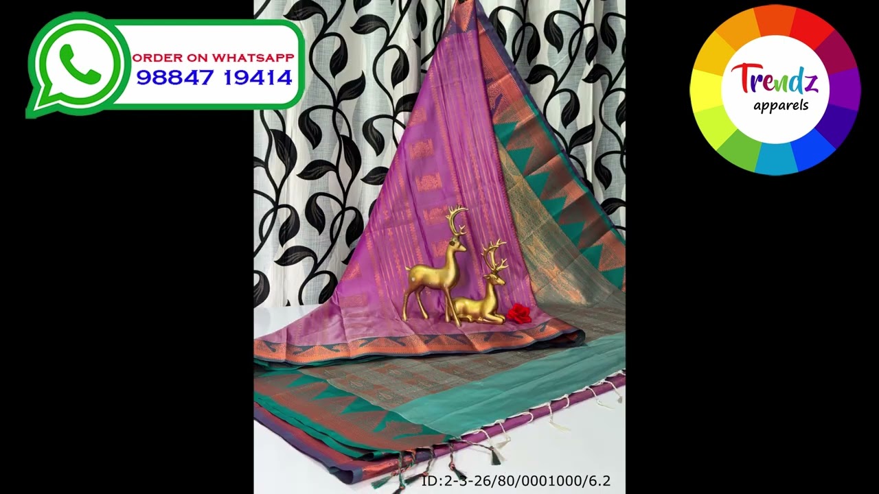💃 FANCY SOFT - 💃SILK BHUTTA SAREES💃 Rich Pallu Body Bhutta with💃 blouse