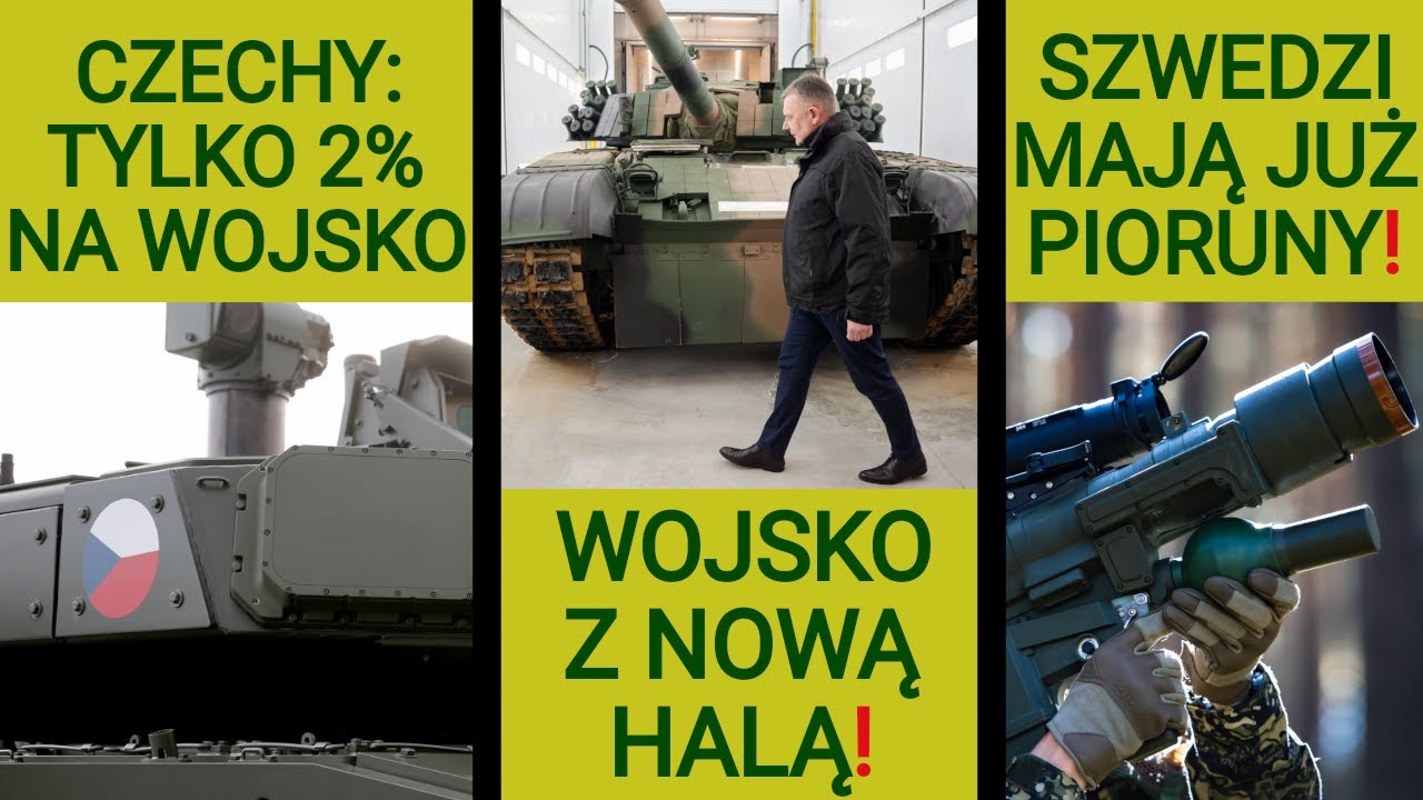 Szwecja ma już Pioruny, Czesi nie wydadzą więcej niż 2% PKB: wyrzucić z NATO?: WOJSKOWE NEWSY #361