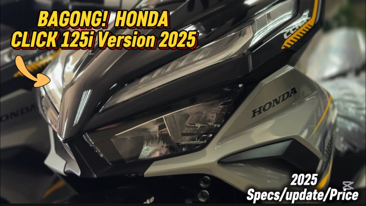 New Click 125i Version 2025 / Honda LIQUID-COOLED CBS Version New Release specs Price