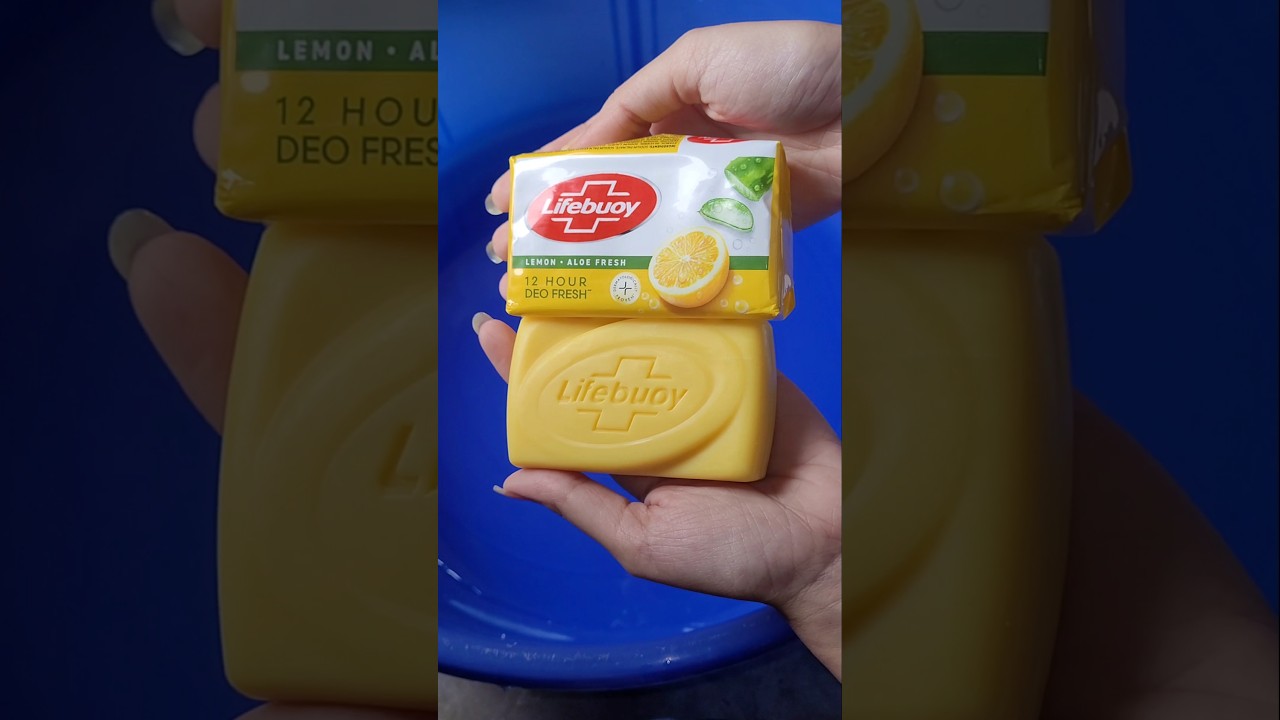 yellow soap 🧼 💛 washing lathering #asmr #justsoaps #asmrsoap #satisfying #асмрsoap #soap #viral