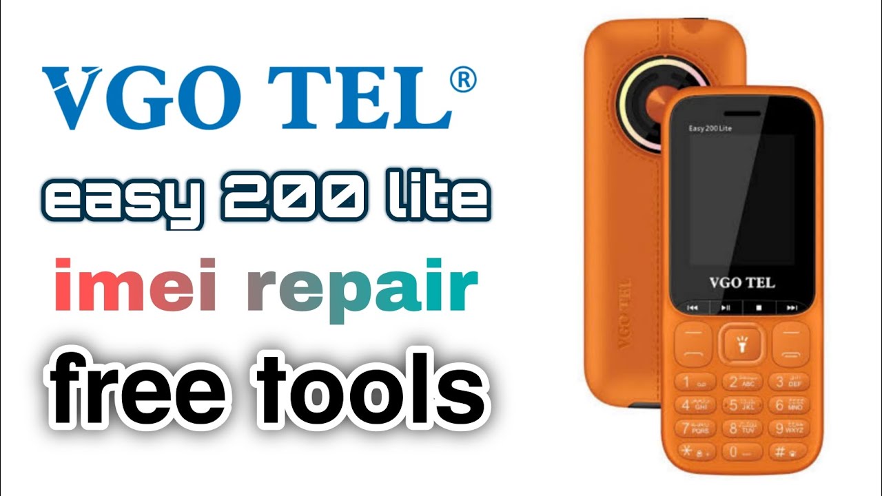 vgo tel easy 200 lite imei change miracle thunder 2.82 free tool 💯👍