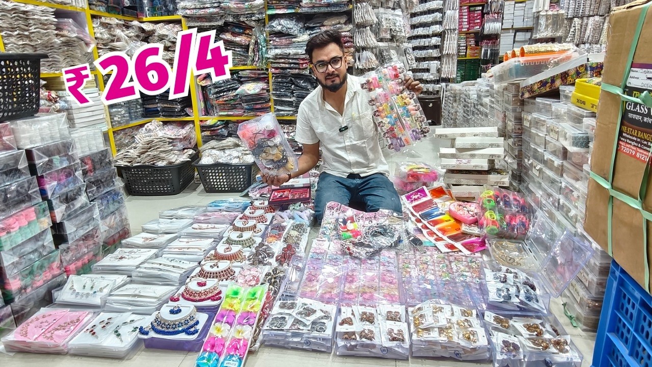 #begumbazar wholesale bangles market ₹ 26/4 zero stone & hangings bangles jewellery hair accessories