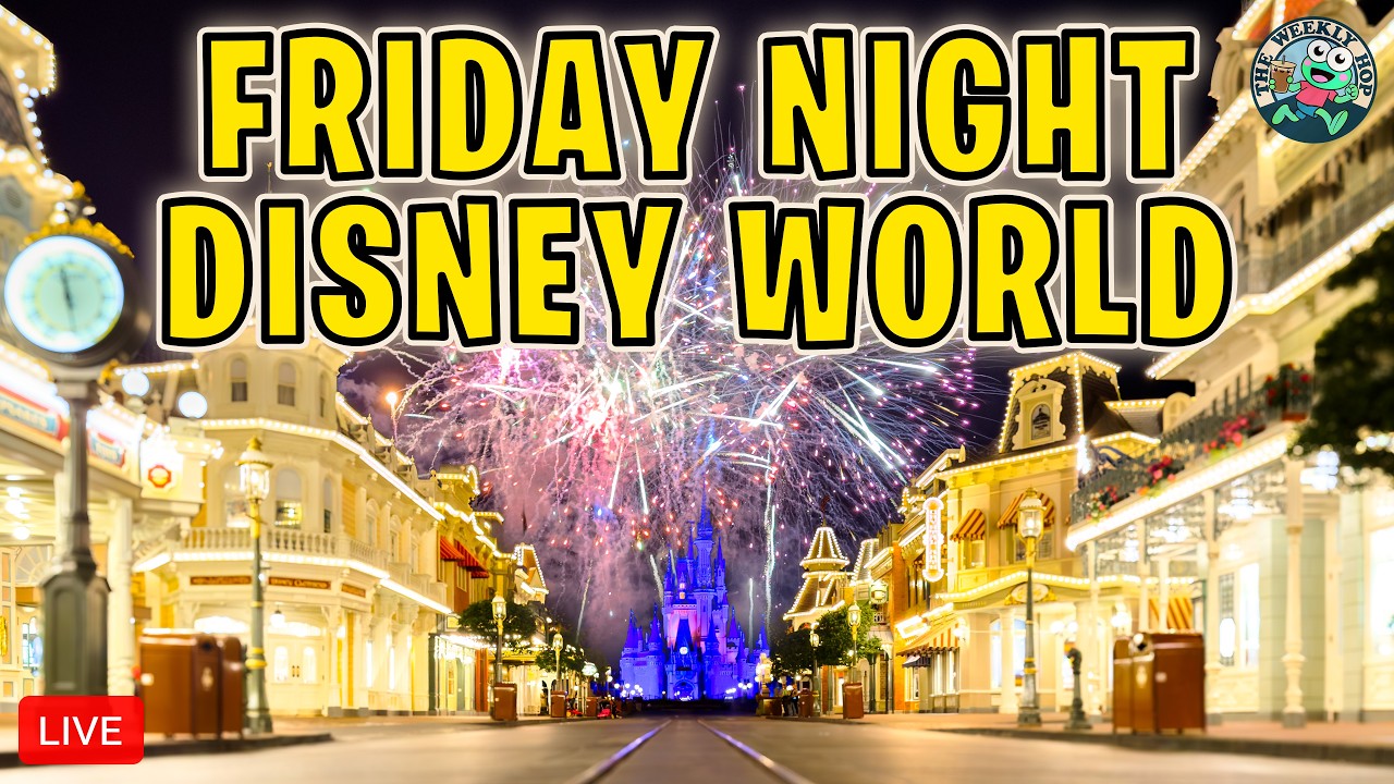 🔴 LIVE: Magic Kingdom Tonight | Happily Ever After Fireworks & Disney Starlight Parade!