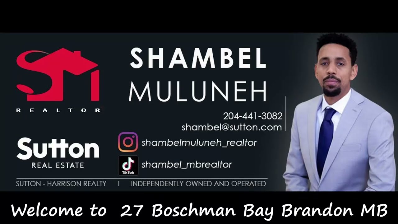 Welcome to 27 Boschman Bay Brandon MB