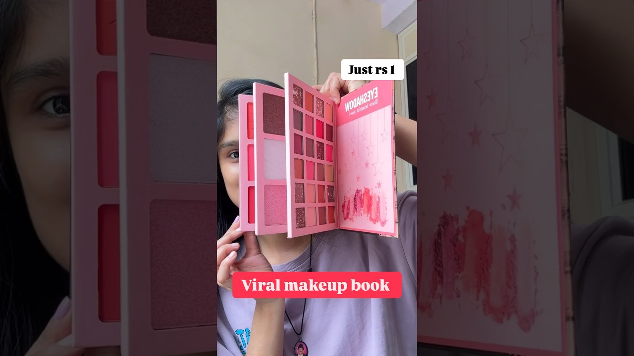 Giveaway makeup book just rs 1 #shorts #makeupbook
