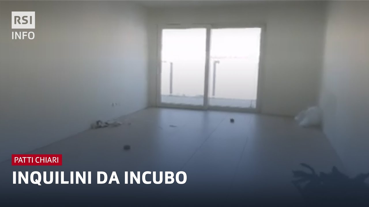 Inquilini da incubo | Patti Chiari | RSI Info