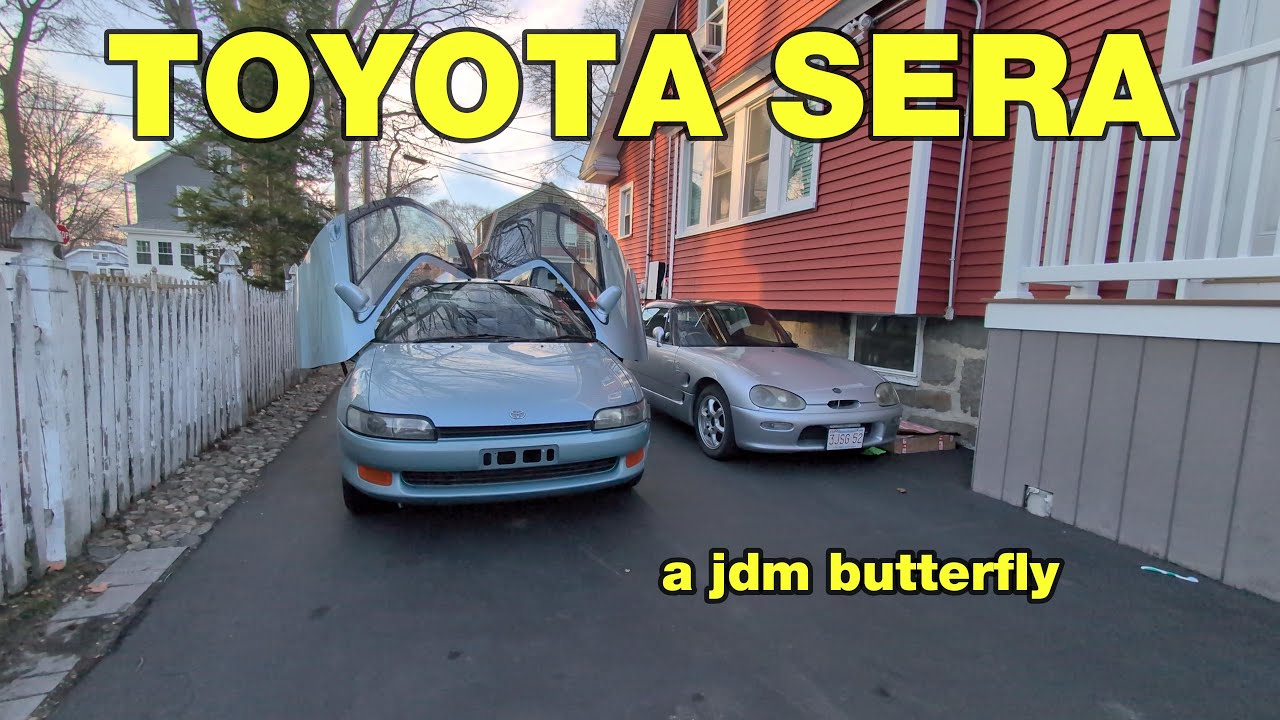 Toyota Sera! My first butterfly doors - It's a cool car I'd want again later