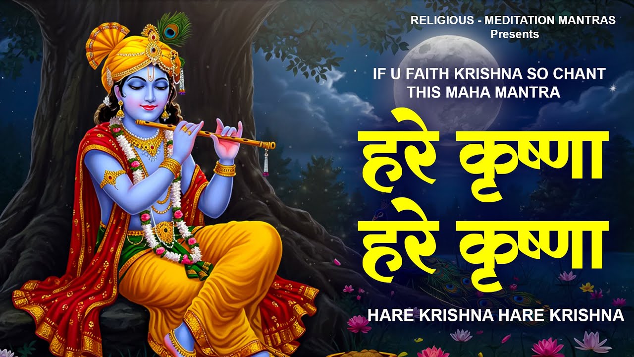 if u Faith Krishna So Chant This Maha Mantra: Hare Krishna Hare Krishna| Krishna Chant | Maha Mantra