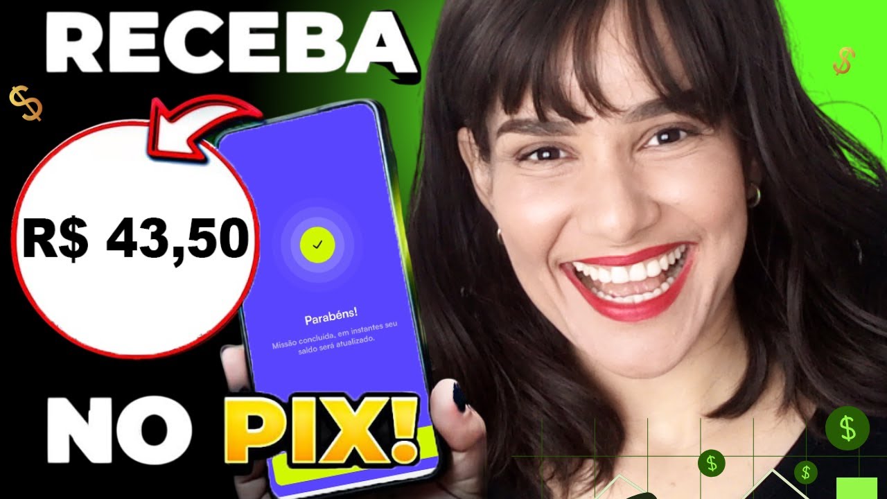 🔥 APLICATIVO QUE PAGA R&Aacute;PIDO NO PIX P/ INICIANTE GANHAR DINHEIRO PELO CELULAR (apps de renda extra)