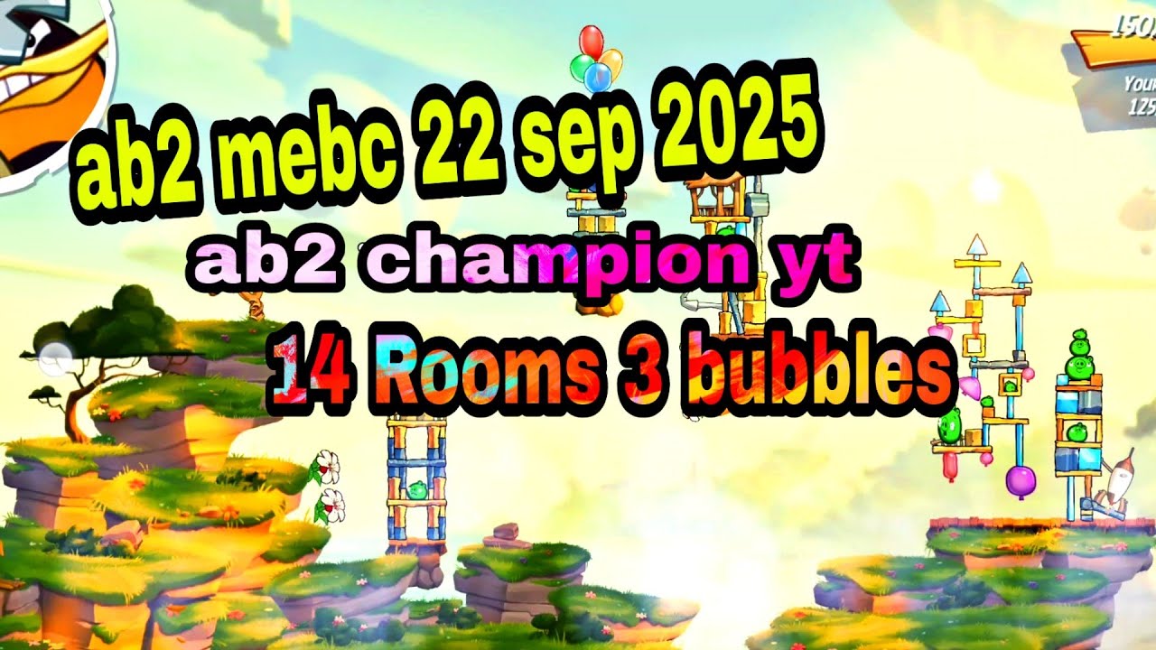 Angry birds 2 mighty eagle bootcamp Mebc 22 sep 2025 without extra birds 14 rooms #ab2 mebc today