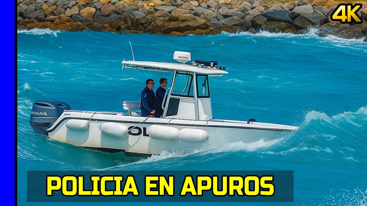 🔵LANCHAS saltando OLAS con MAR PICADO y peligroso 🌊🌊
