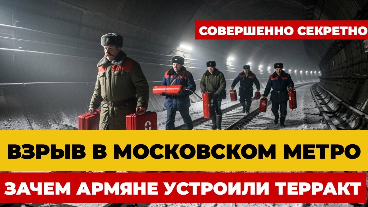 ВЗРЫВ В МОСКОВСКОМ МЕТРО: зачем армяне убили мирных граждан.