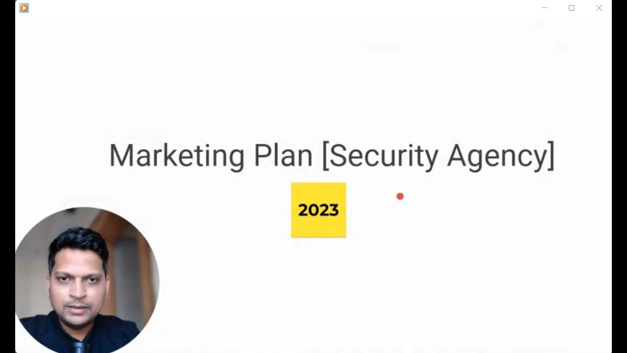 Marketing Plan 2023 for Private Security Agency in India | Guard Management Software | Deepak Pandey