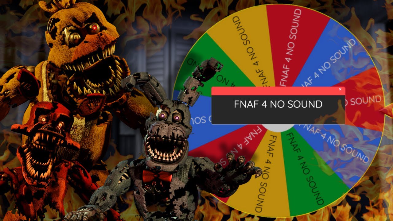 FNAF But a Wheel Decides my FATE