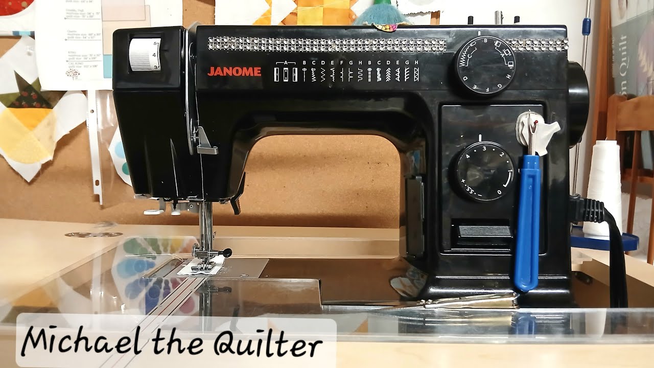 Let's Clean: A Janome HD 1000