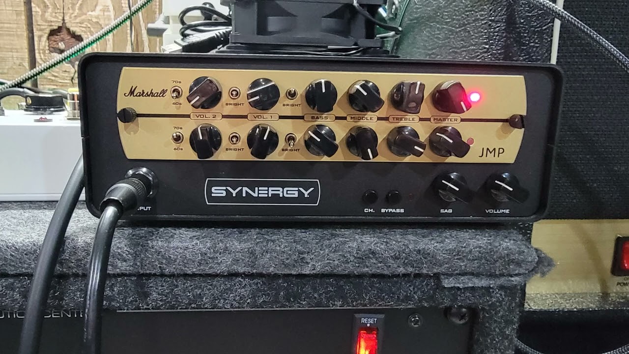 Synergy JMP module - 10 band eq in front to push mids - Dream Warriors
