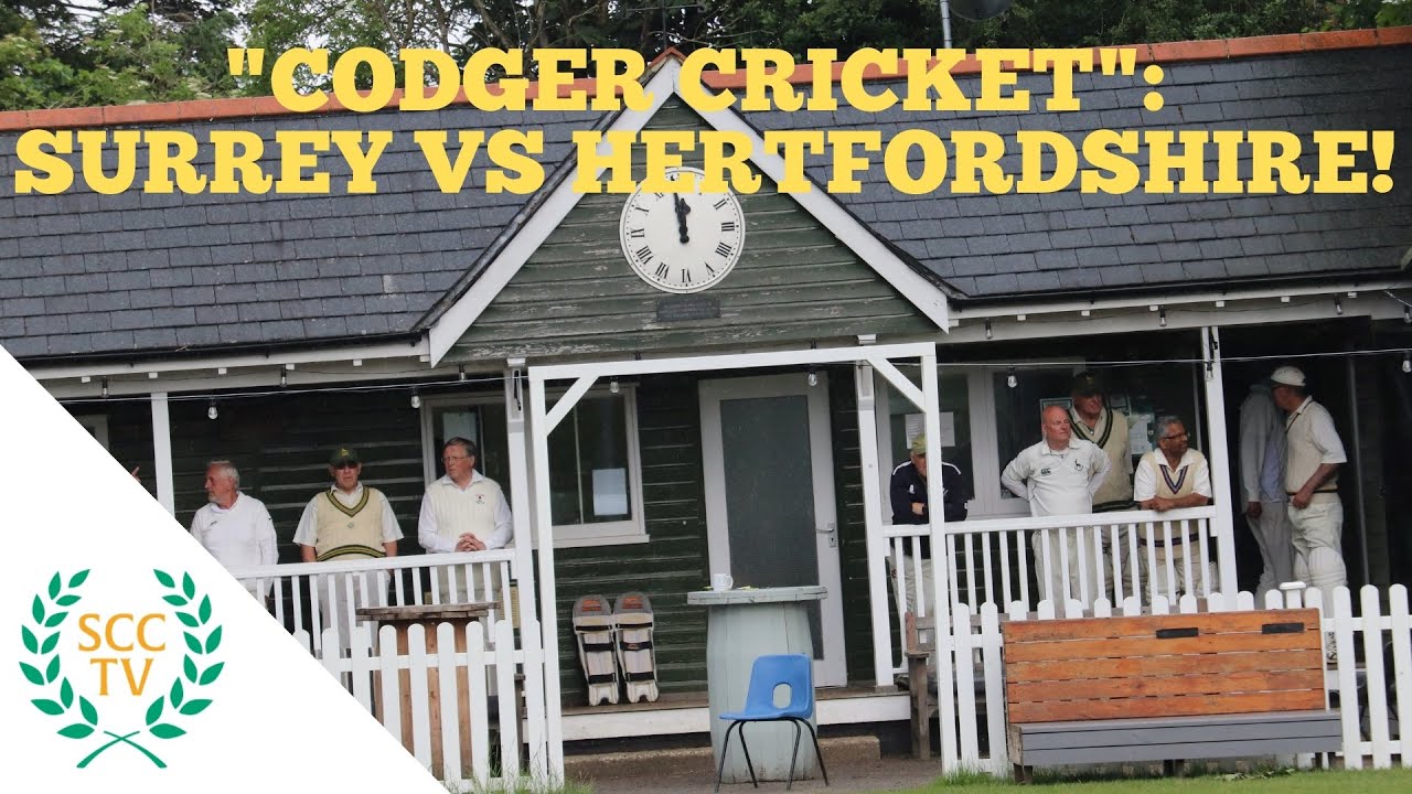 FRED (83 Yrs) IS BACK IN STYLE! Codger Cricket Match - Surrey vs Hertfordshire Over 60s 4th XI