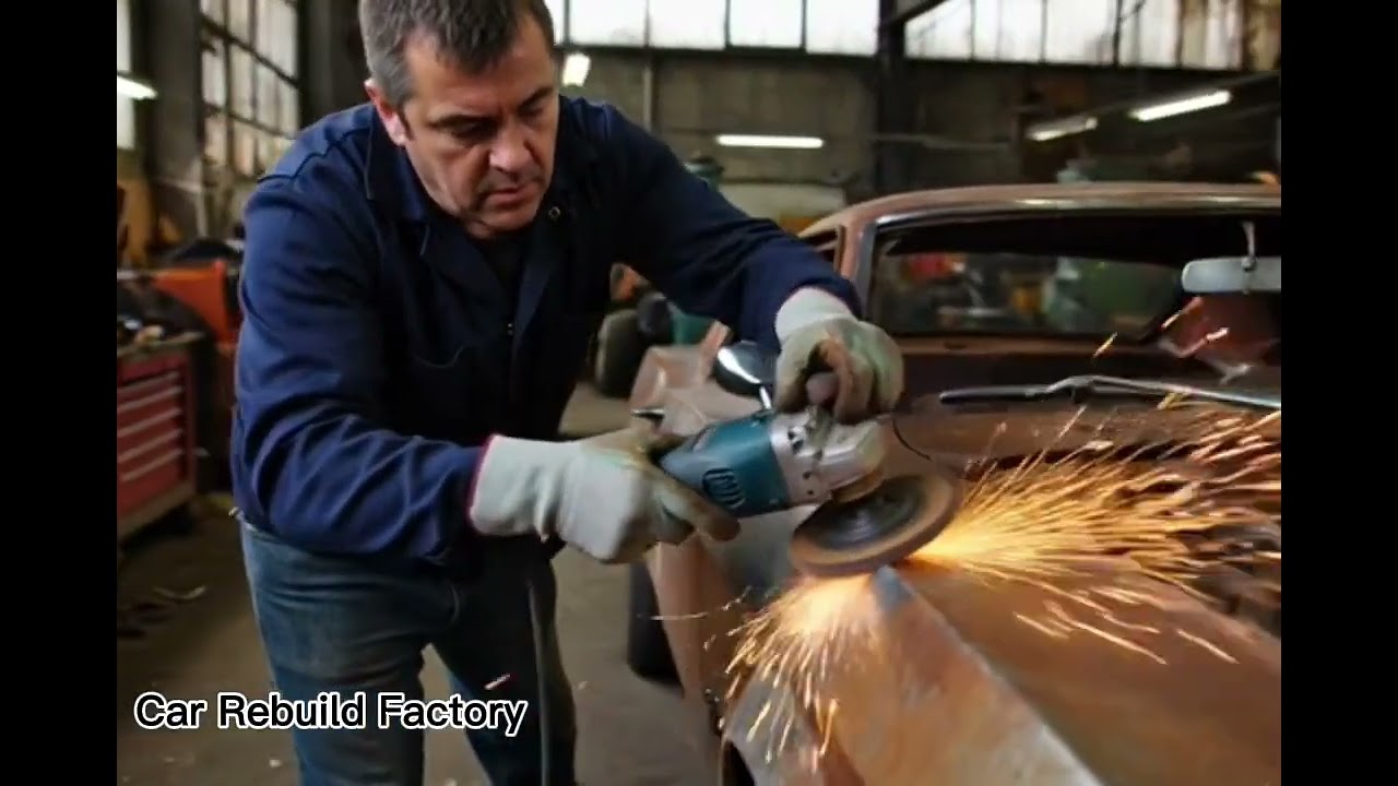 ASMR Car Restoration | Abandoned 1967 Ford Mustang Full Restoration | From Rust to New