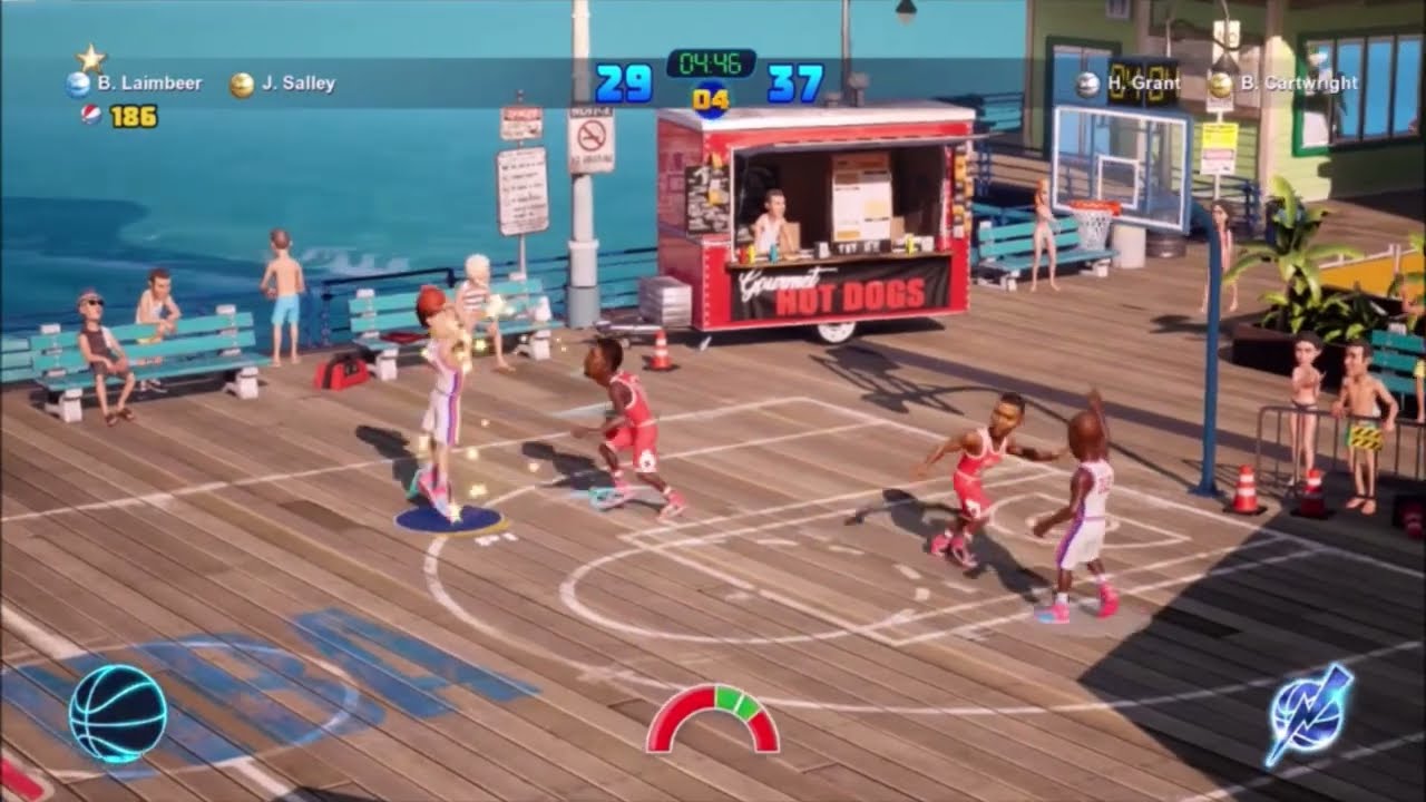NBA Playgrounds2: Every players signature moves from the upper camera angle