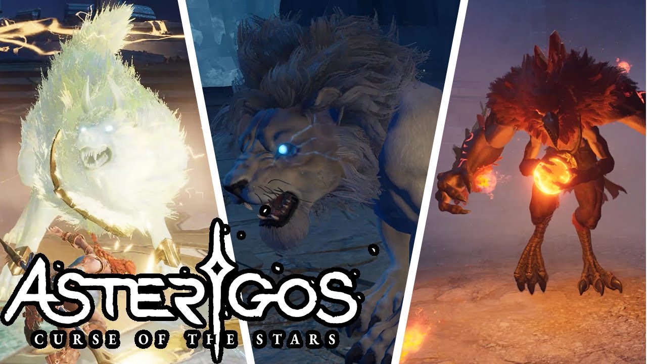 All Trinity Bosses & Locations - Asterigos: Curse of the Stars (4K, PC)