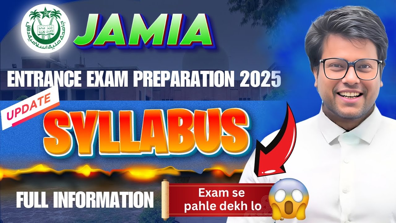 Jamia(JMI) 9th Entrance syllabus 2025(update ) - full information Class 9 syllabus - cutoff - fees