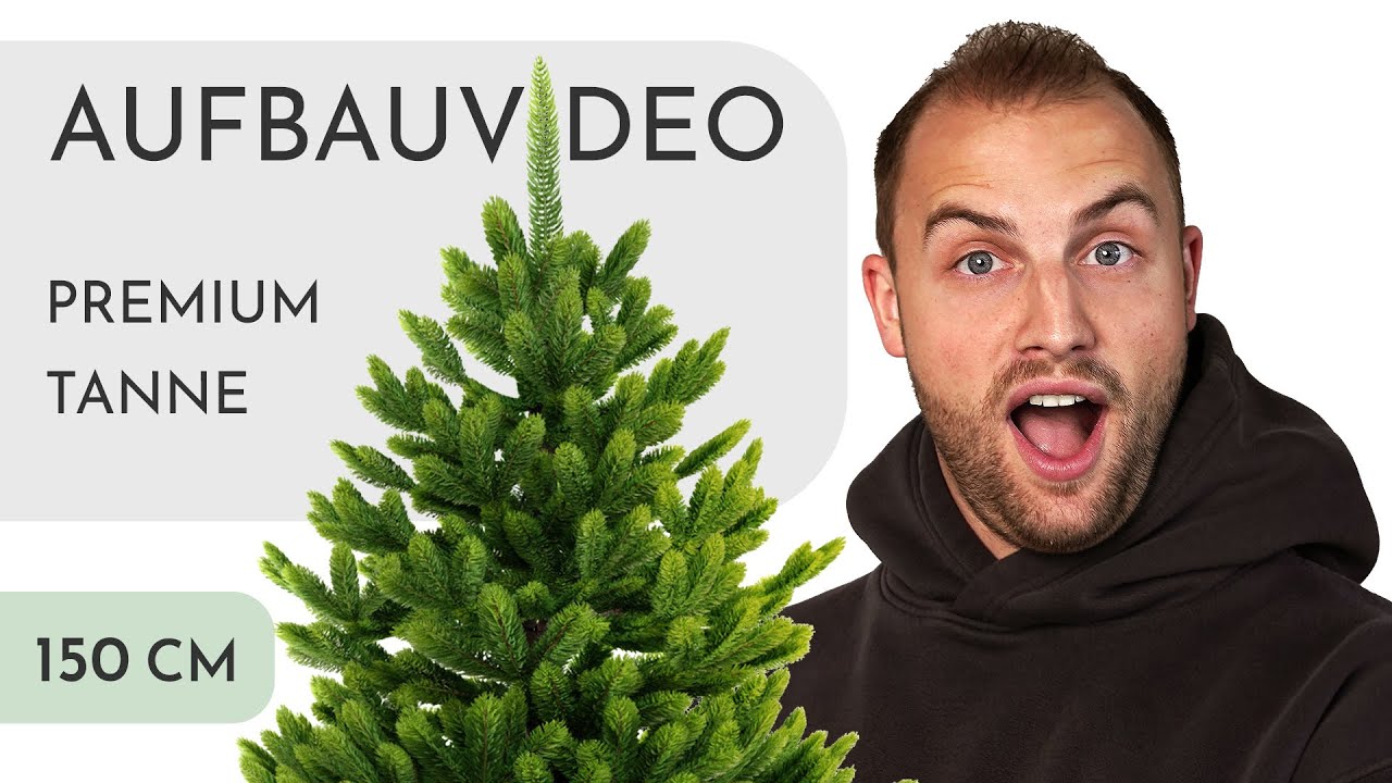ArtiTree Premium Tanne aufstellen – So baust auch du deinen 150cm Baum ganz easy auf