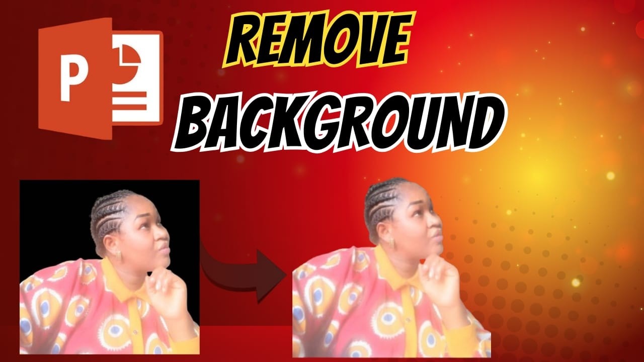 How to remove an image background in PowerPoint (No Photoshop is Needed).