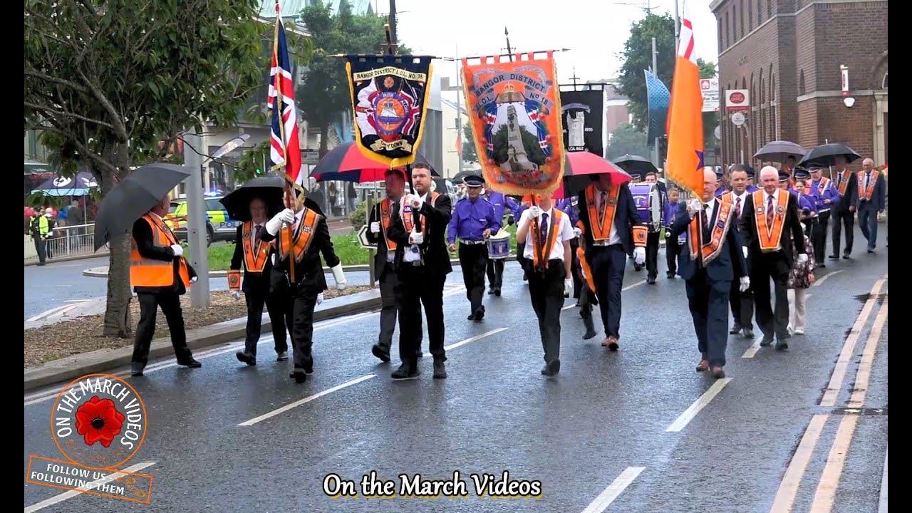 Bangor District LOL No18Church Parade 6th July 2025