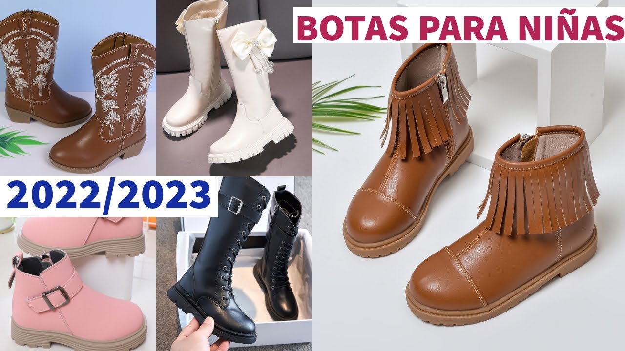 BOTAS PARA NIÑAS 2024-2025\\ botas de moda //MODA OTOÑO INVIERNO *moda para niñas