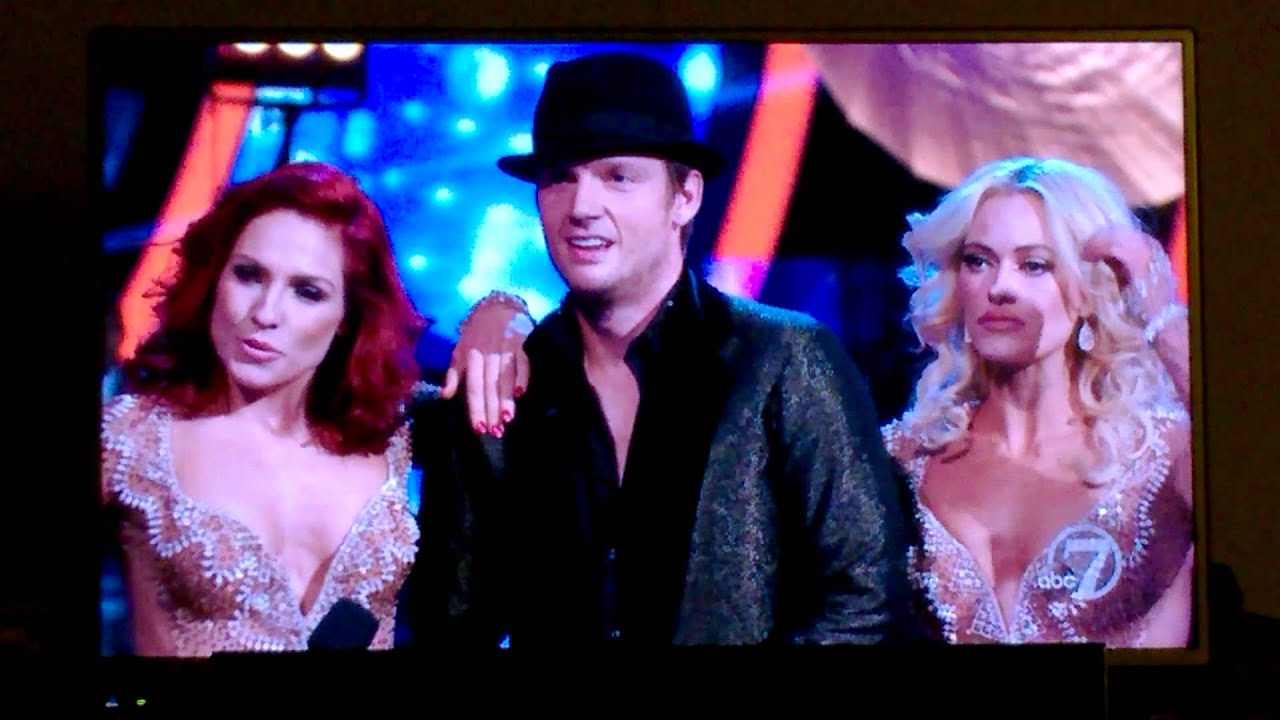 DWTS 2112 Nick Carter Trio Dance