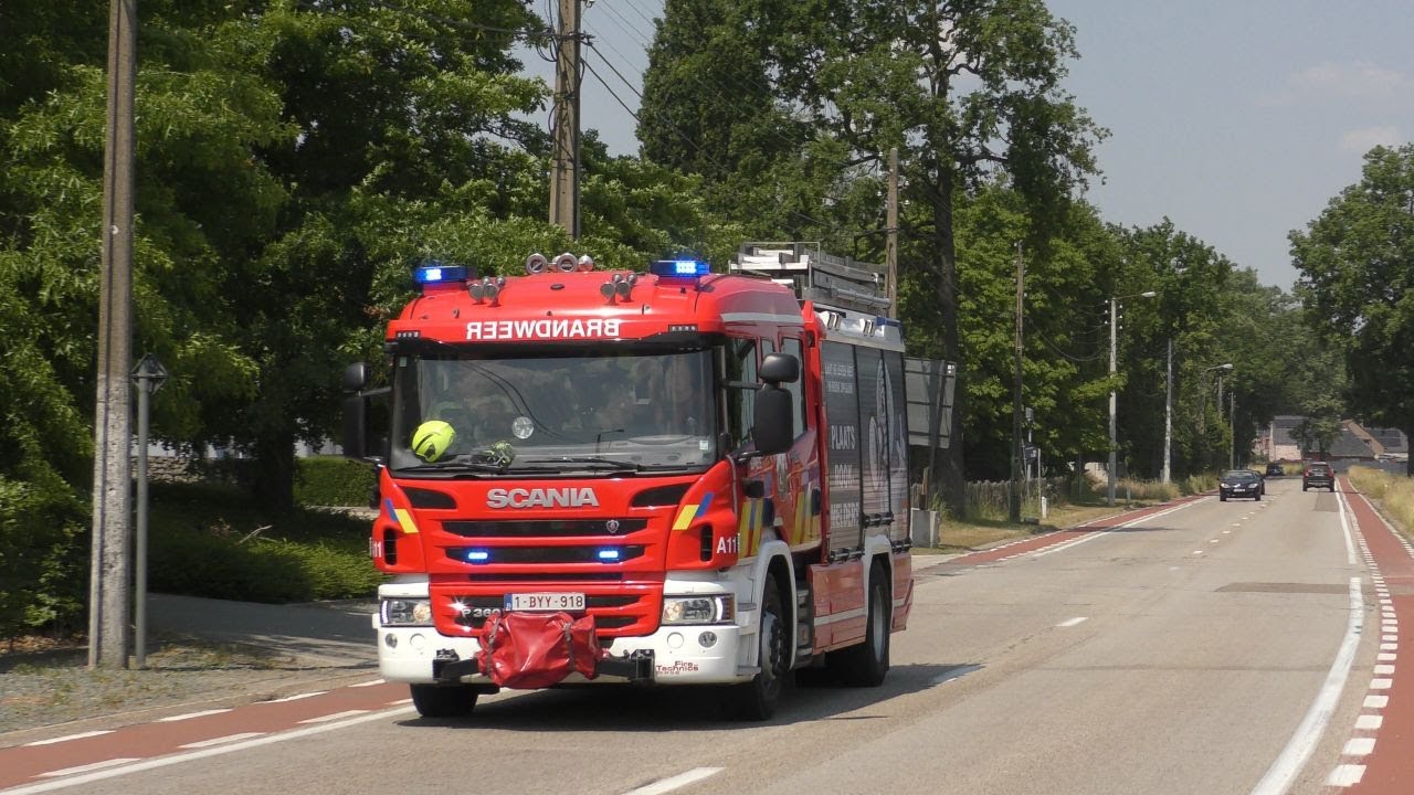 Autopomp A11 Brandweer Bree en ziekenwagen 01 Neerpelt | Interventies in HV-zone Noord-Limburg!