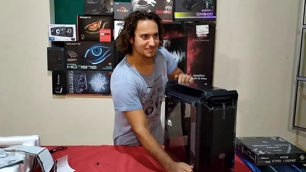 Unboxing Gabinete Cooler Master MasterBox Q300p