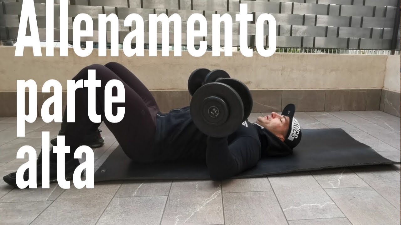 ALLENAMENTO DA FARE A CASA CON SOLO 2 MANUBRI