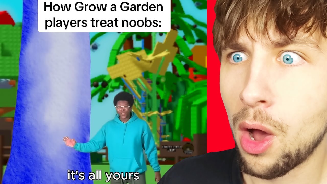 Reacting to Viral Grow a Garden Shorts!