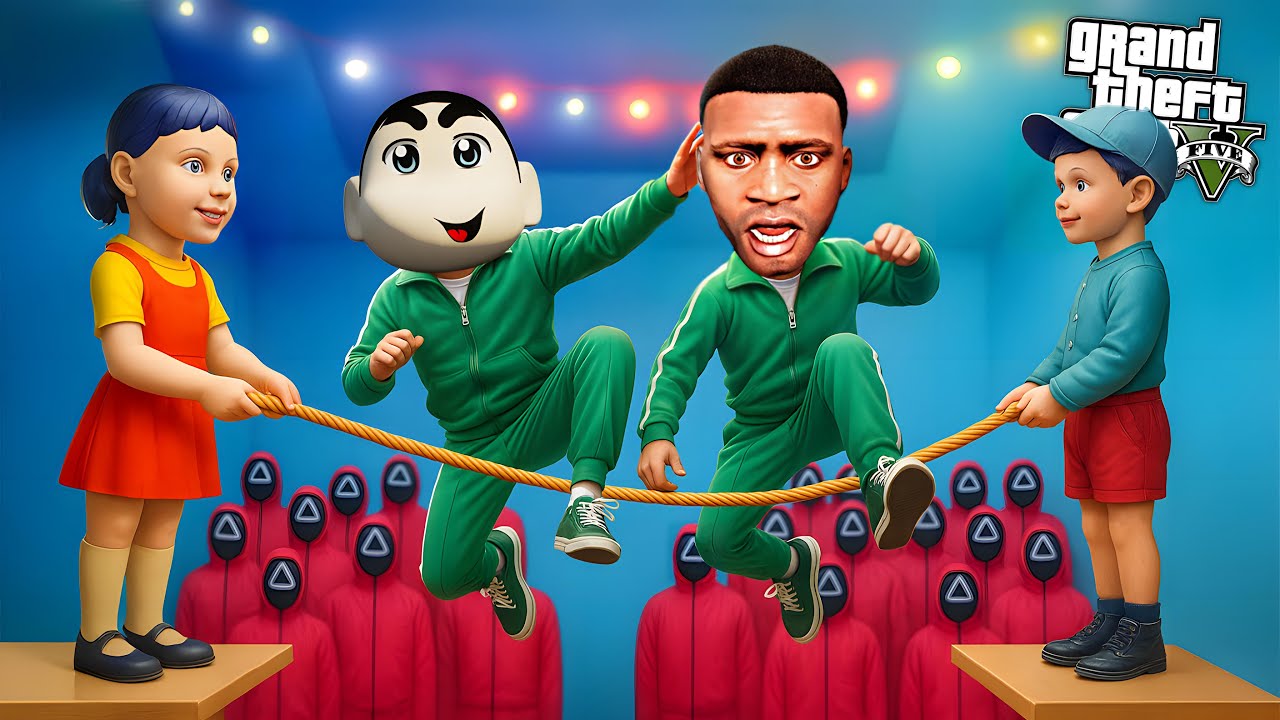 Squid Game - The Jumping Rope Game in GTA 5