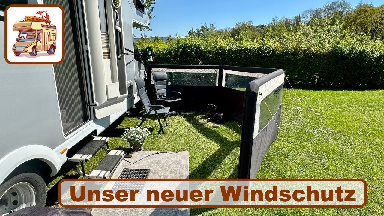 Unser neuer Windschutz 