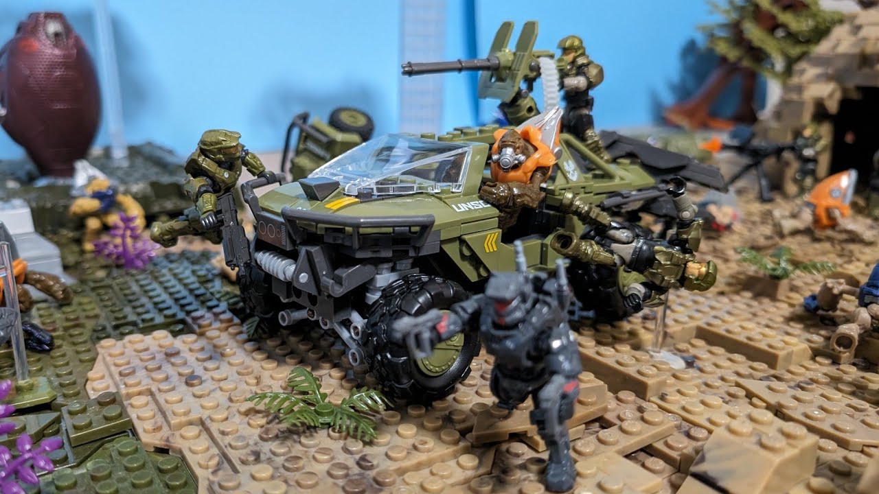 Halo TV show Diorama EP (Halo Mega Construx Moc Diorama) lore series