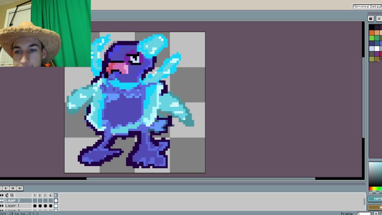 Designing Ice Type versions of Pokemon Live