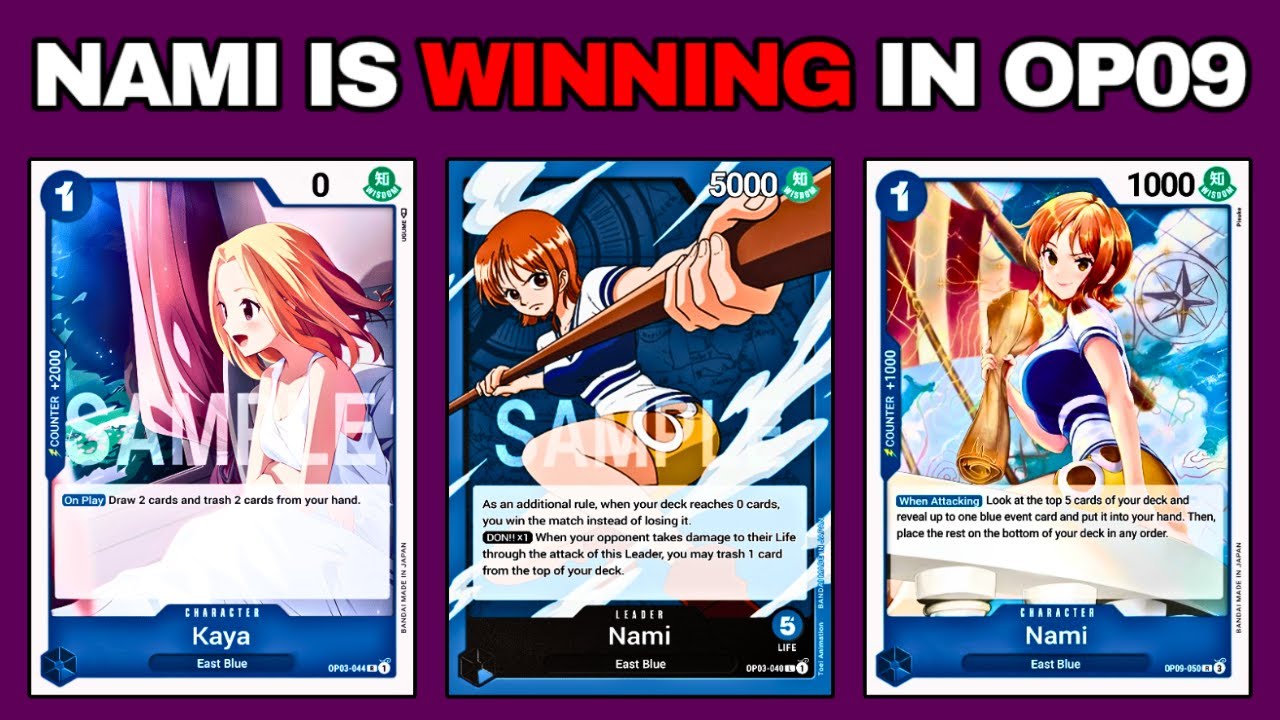 Nami Is Still Meta In OP09 - Kuja Pirates and *NEW* Nami Are Insane! | Blue Nami Mill | OPTCG Sim